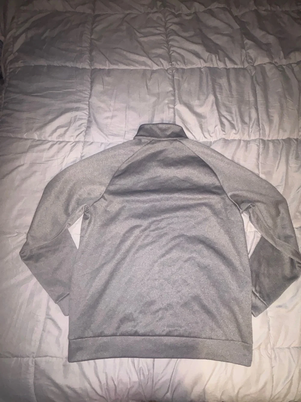 Nike Gray Half-Zip Training Pullover